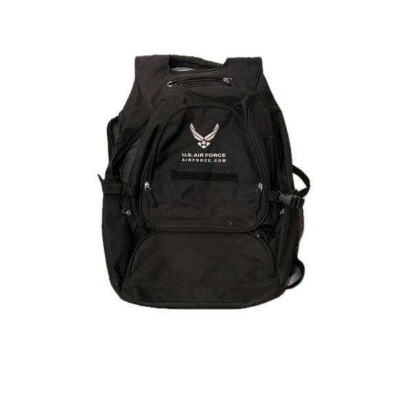 US Air Force Tactical Black Backpack - Picture 1 of 4